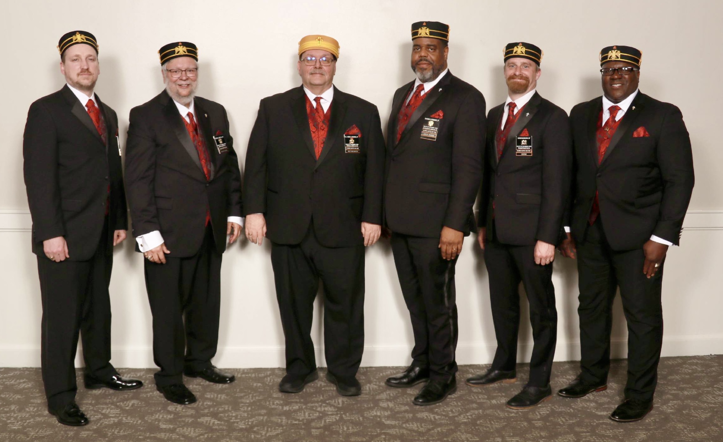 Rose Croix Officers 2025